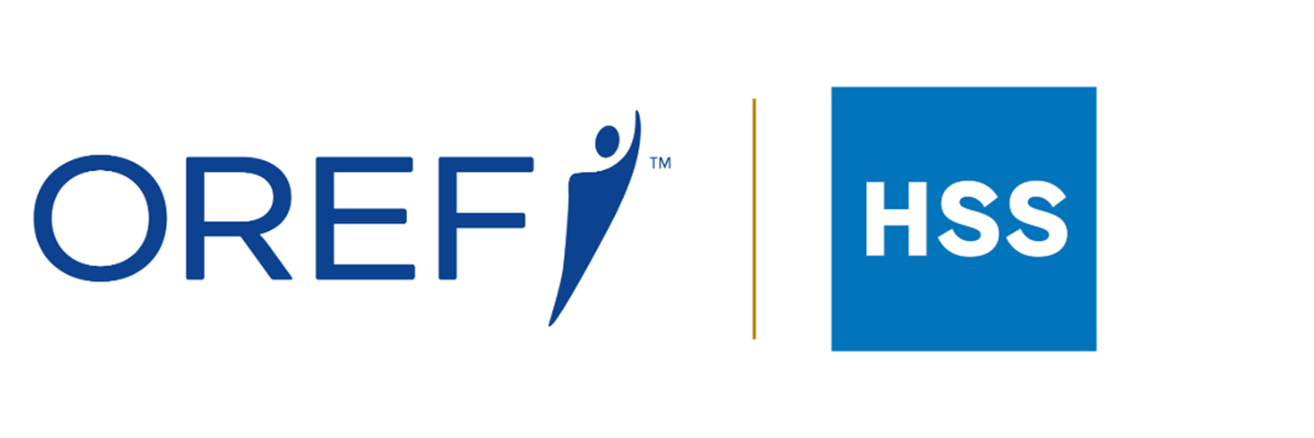 OREF and Hospital for Special Surgery logos