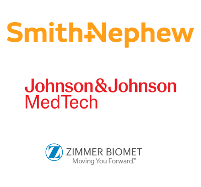 2025 symposium sponsors: The Hark Family in memory of Dr. Fred Hark and Dr. William Hark, Smith + Nephew, Johnson & Johnson MedTech, and Zimmer Biomet