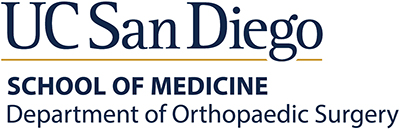 UC San Diego School of Medicine Department of Orthopaedic Surgery logo