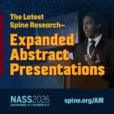 NASS Expanded Abstract Presentations