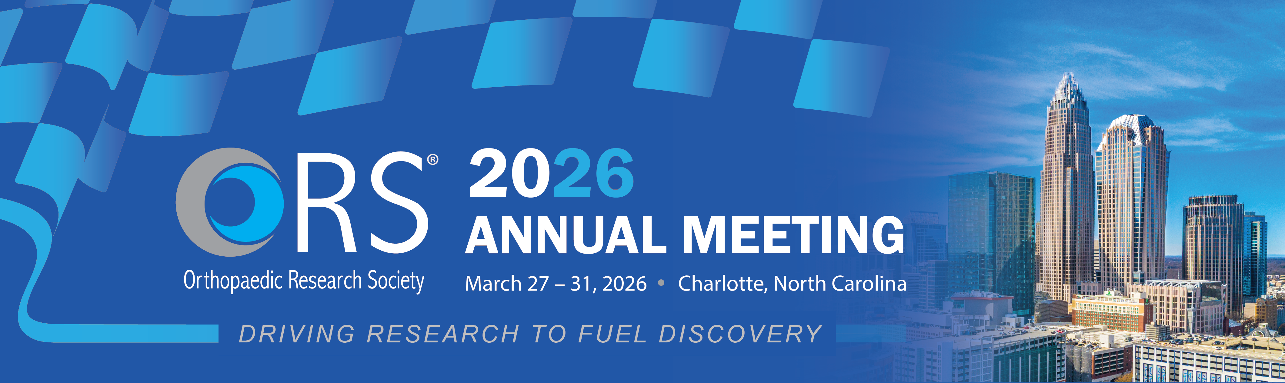 Banner for the 2026 ORS Annual Meeting